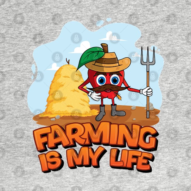 Farming is my life, apple farmer by TTirex